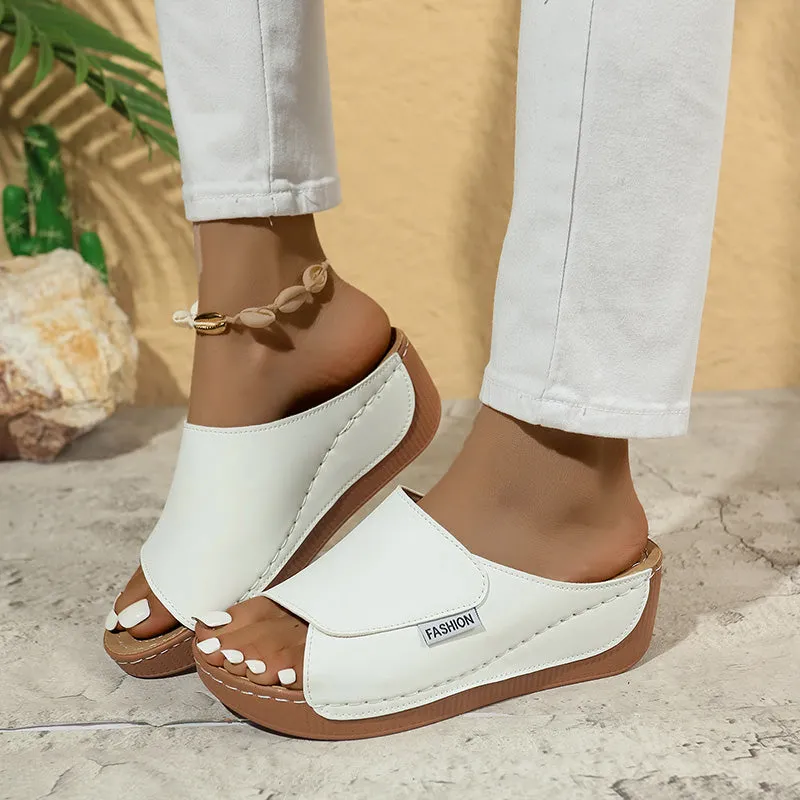 💥 50% off! 🎉🔥 2025 Women's leisure mules with wedge heel