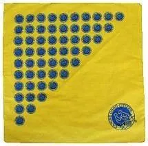 ^ CGC Bandana - Blue w/Yellow