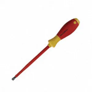 32042, Wiha Insulated SoftFinish Slotted Screwdriver 8.0mm (5/16") x 175mm