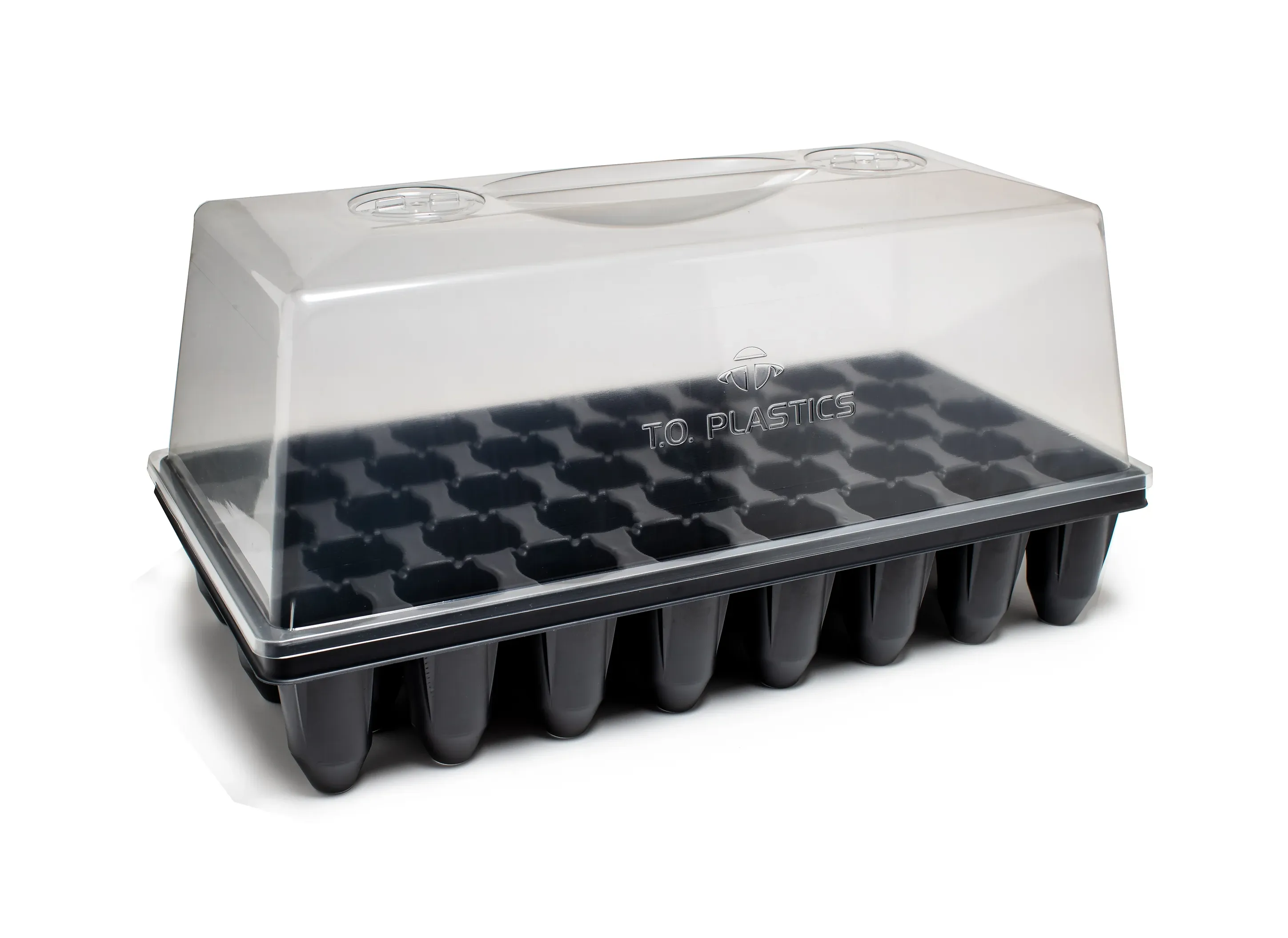 7" Tall Clear Plastic Humidity Dome
