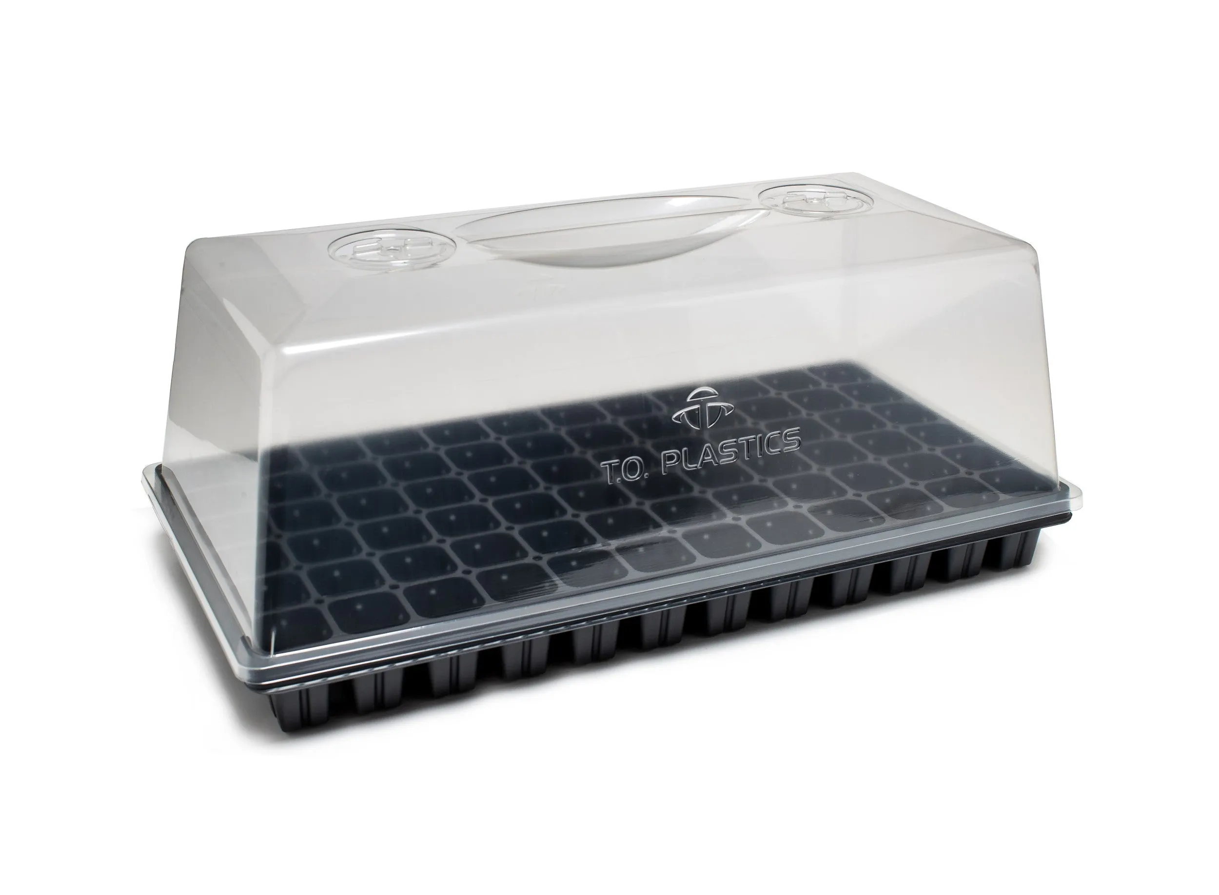 7" Tall Clear Plastic Humidity Dome