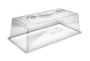 7" Tall Clear Plastic Humidity Dome