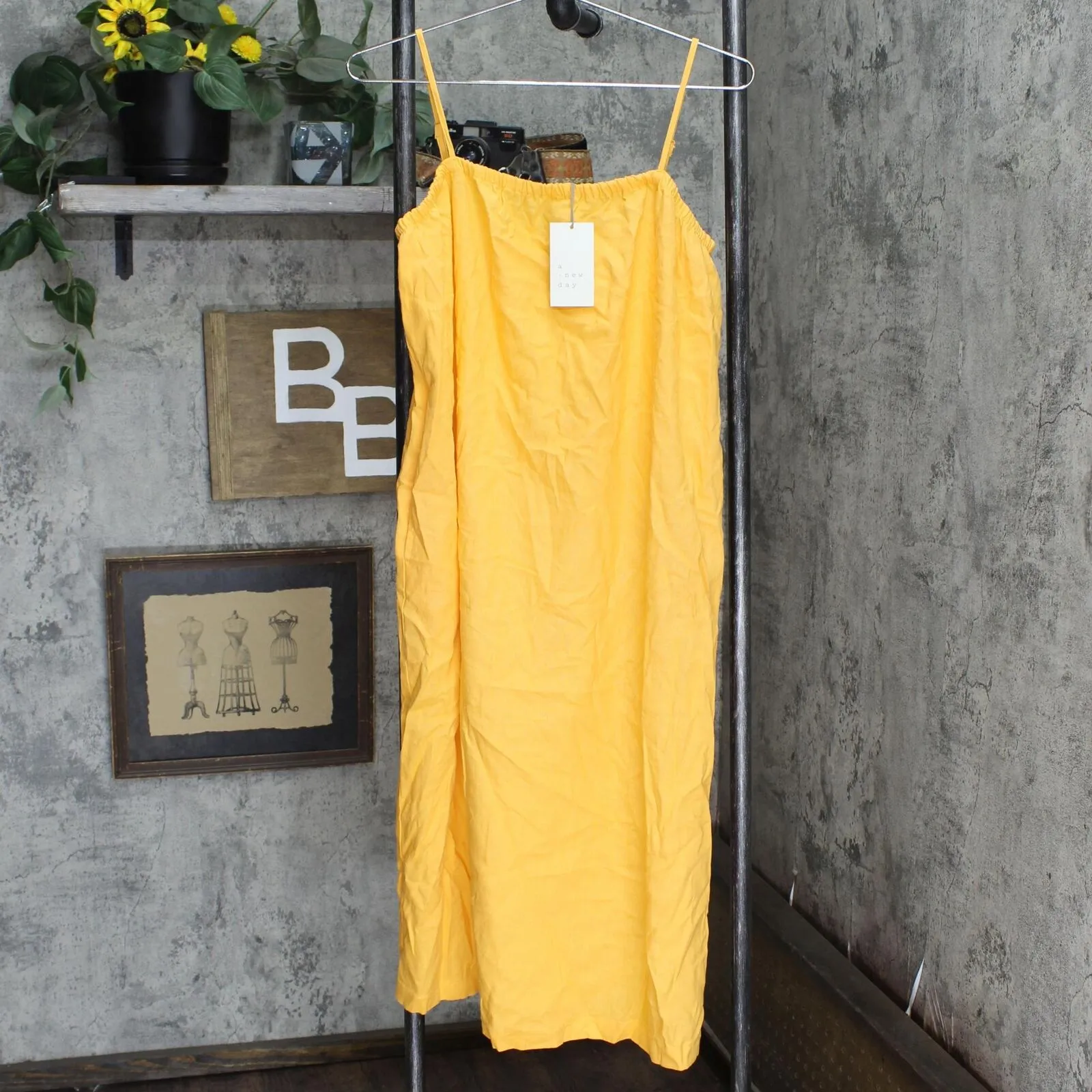 A New Day Women's Easy Linen Tank Dress