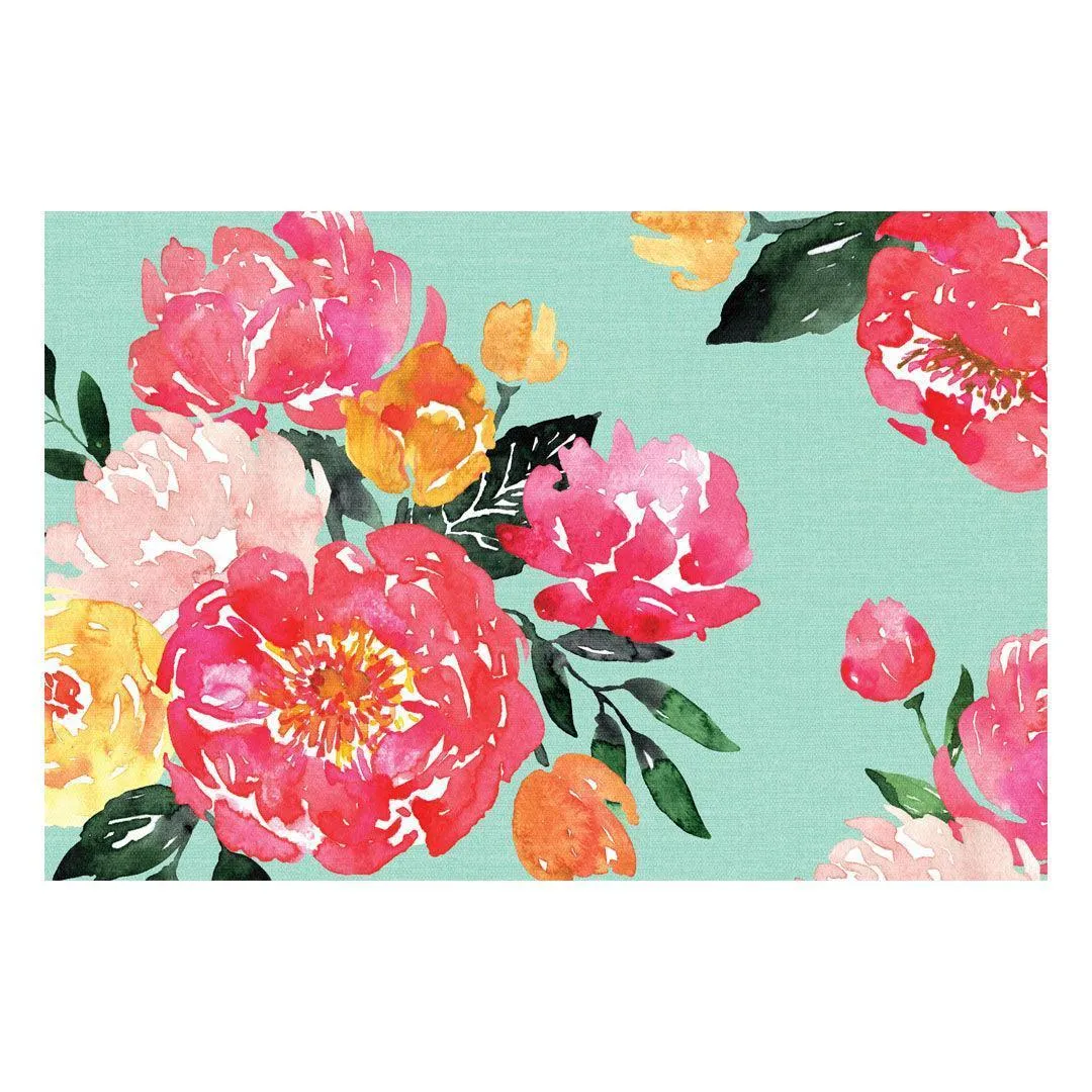 Anna FloorFlat | Aqua - Premium Vinyl Mat
