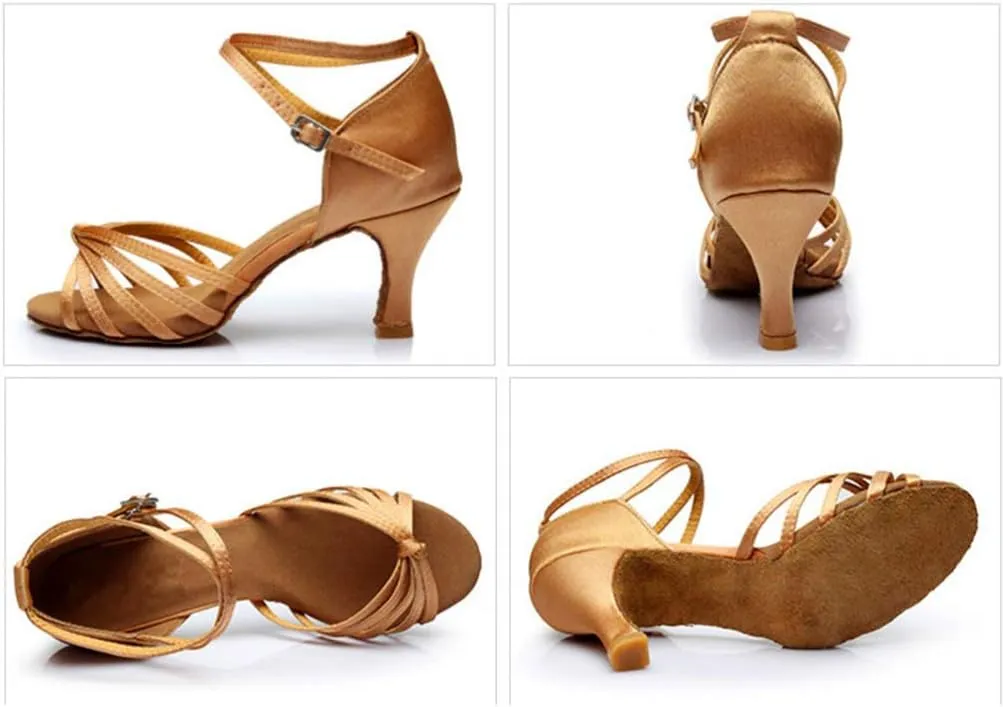 ARTIBETTER 1 Pair Ballroom Shoes Dancing Shoes for Women Low Heel Latin Dancing Shoes Dance Shoes for Women Ballroom Dance Shoes Womens Dance Shoes Indoor Latin Dance Shoes