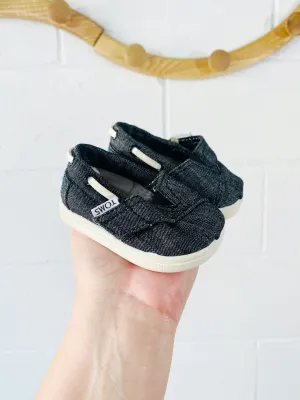 Baby Denim Boat Shoes, size 2 (T2)
