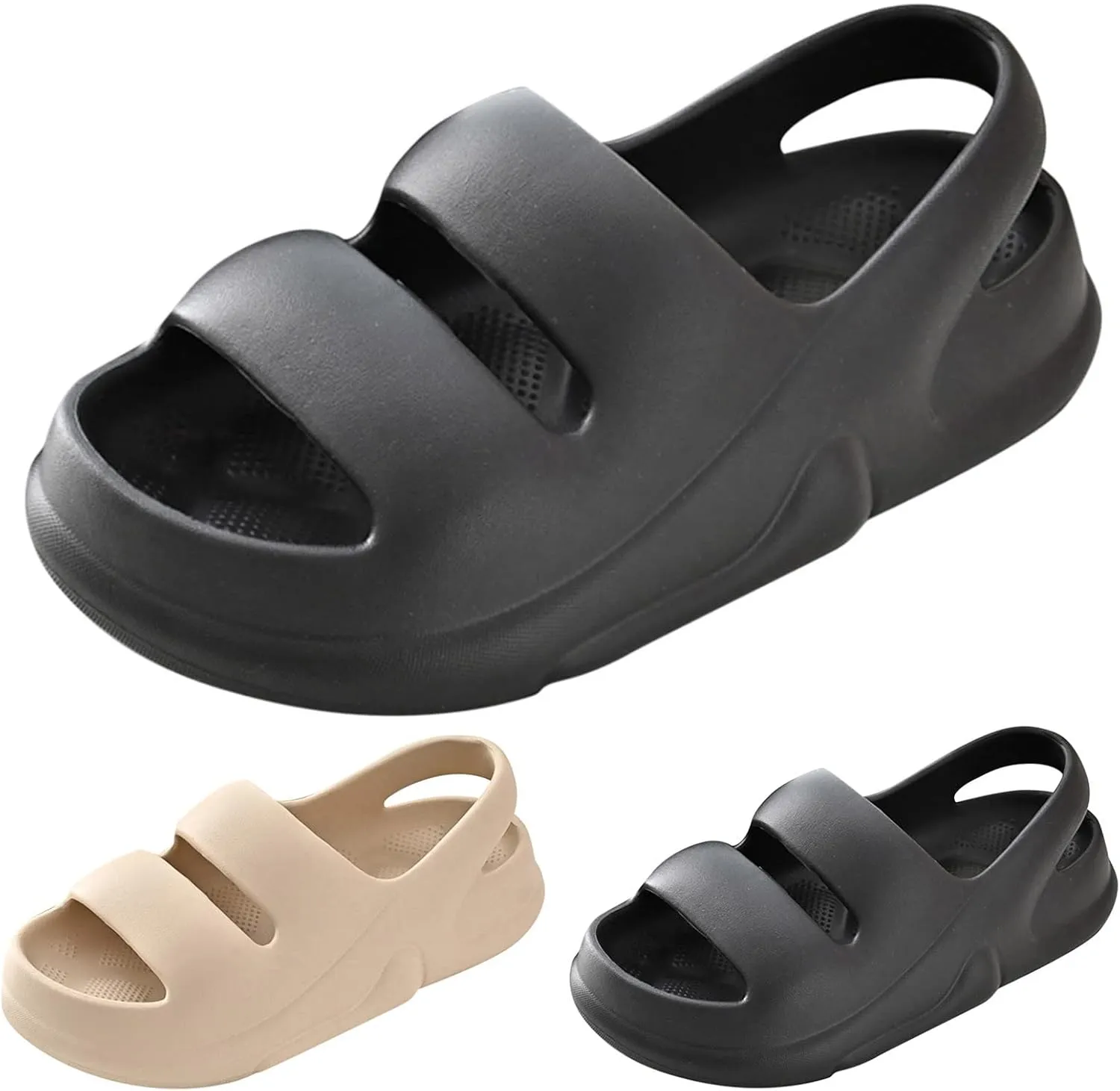 Bathroom Slippers Slippers for Women Outdoor Ultra Comfort Non-Slip Shower Sandals Indoor and Outdoor