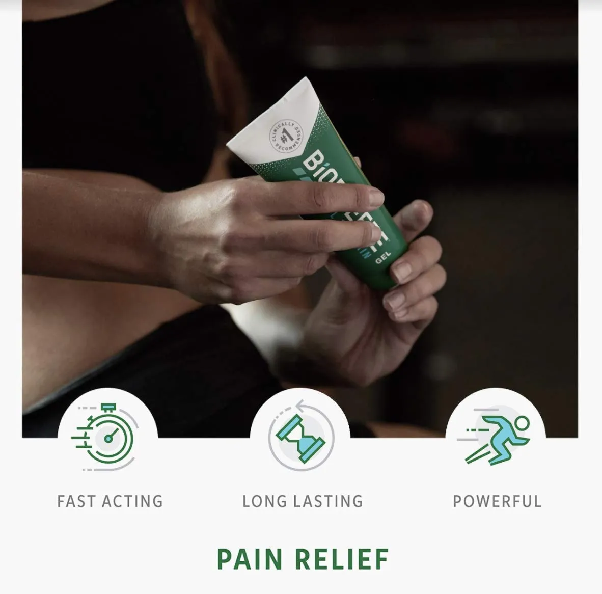 Biofreeze Pain Reliever Gel, 59ml Gel, Cooling Topical Analgesic for Muscle, Joint, Arthritis, & Back Pain, Relief for Sore Muscles, On the Go Use, Clinic & Home, Free of Ibuprofen 59 ml (Pack of 1) Pack of 1
