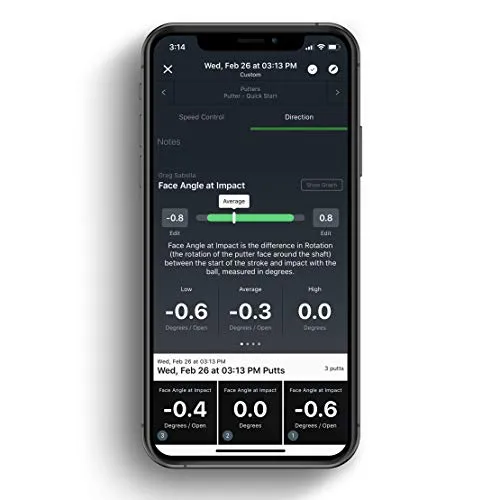 Blast Motion Golf Swing Analyzer I Captures Putting, Full Swing, with NEW Short Game and Bunker Modes I Slo-Mo Video Capture I App Enabled, iOS and Android Compatible (900-00036)