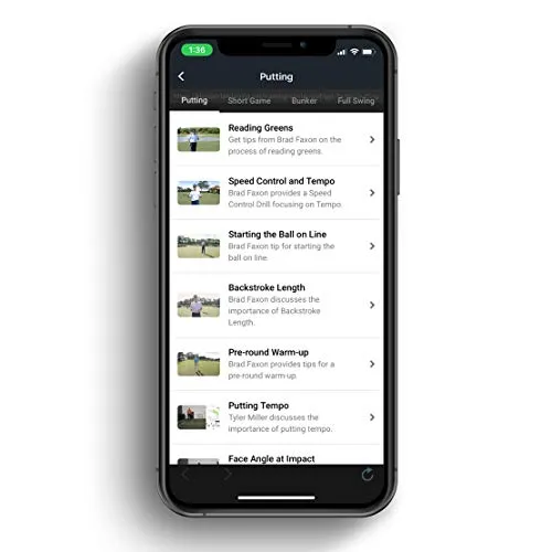 Blast Motion Golf Swing Analyzer I Captures Putting, Full Swing, with NEW Short Game and Bunker Modes I Slo-Mo Video Capture I App Enabled, iOS and Android Compatible (900-00036)