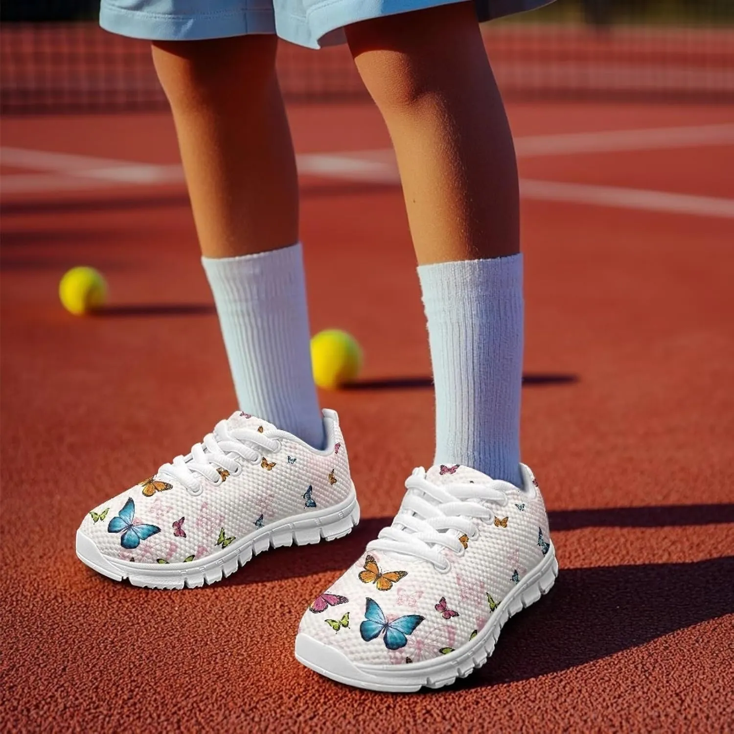 Boys Girls Sneakers Breathable Mesh Tennis Shoes Animal Sports Shoes Non Slip Comfortable Casual Walking Running Shoes US 11-5