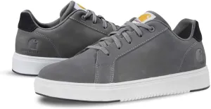 Carhartt Detroit Leather Sneakers for Men - Comfortable Shoes for Men with Wide Toe Box, Comfort Footbed and Midsole, and Slip-Resistant Outsole