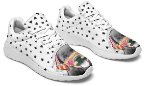 Collage Pup Black Lab Sneakers