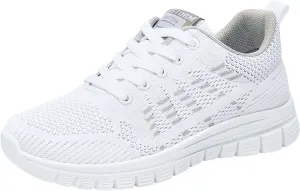 Comfortwear Ortho Stretch Cushion Shoes for Women Plantar Fasciitis, Women Walking Shoes Mesh Air Cushion Sneakers