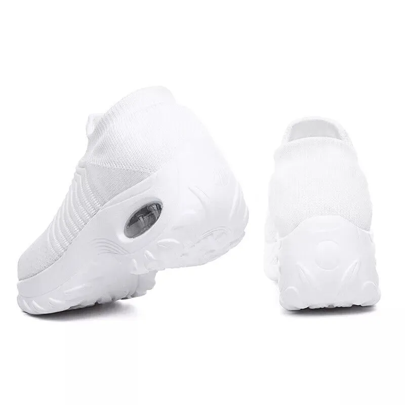 CushionStep™ Women's Slip-On Orthopedic Shoes | Air Cushion Comfort, Breathable Mesh & Non-Slip Sole for Everyday Wear and Active Lifestyle