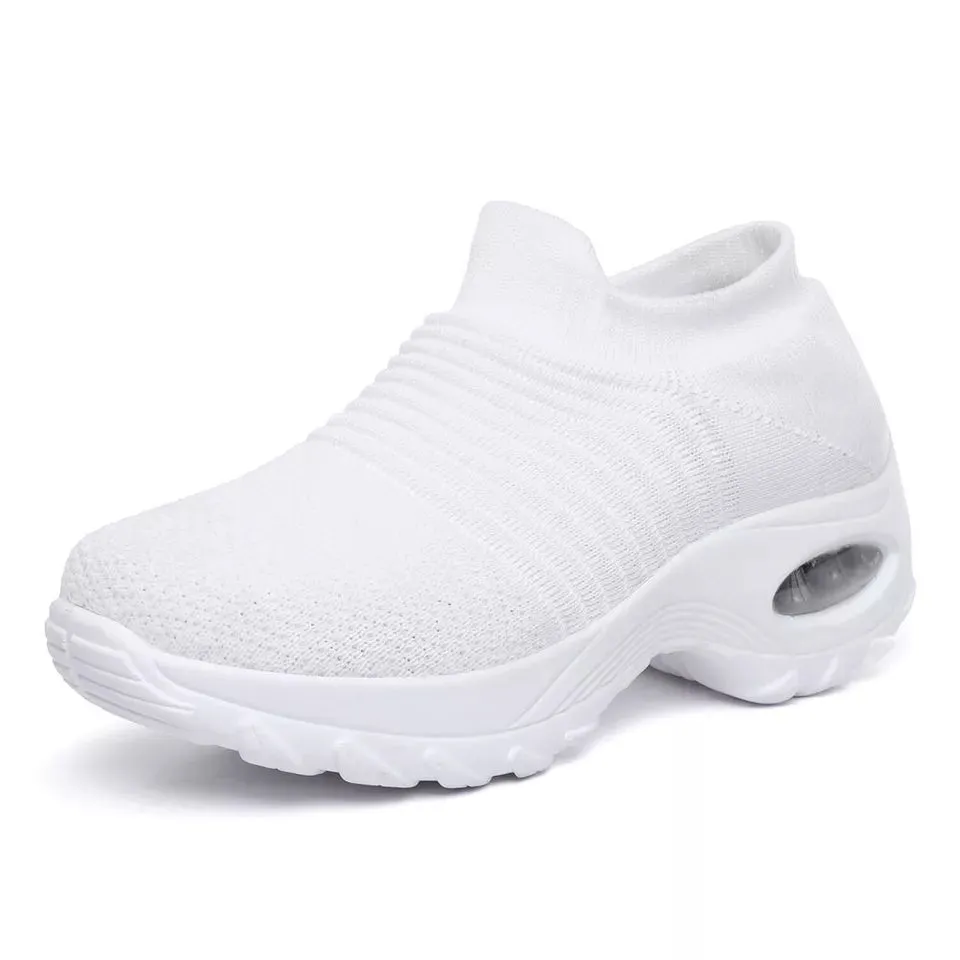 CushionStep™ Women's Slip-On Orthopedic Shoes | Air Cushion Comfort, Breathable Mesh & Non-Slip Sole for Everyday Wear and Active Lifestyle