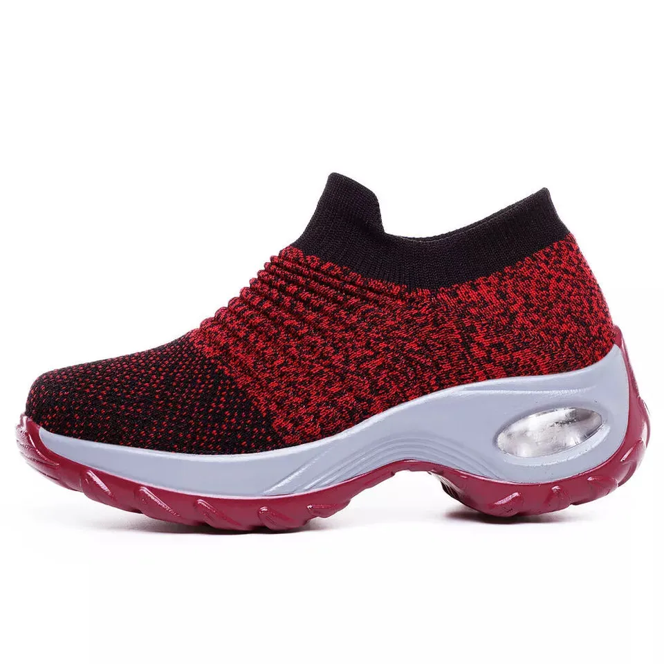 CushionStep™ Women's Slip-On Orthopedic Shoes | Air Cushion Comfort, Breathable Mesh & Non-Slip Sole for Everyday Wear and Active Lifestyle