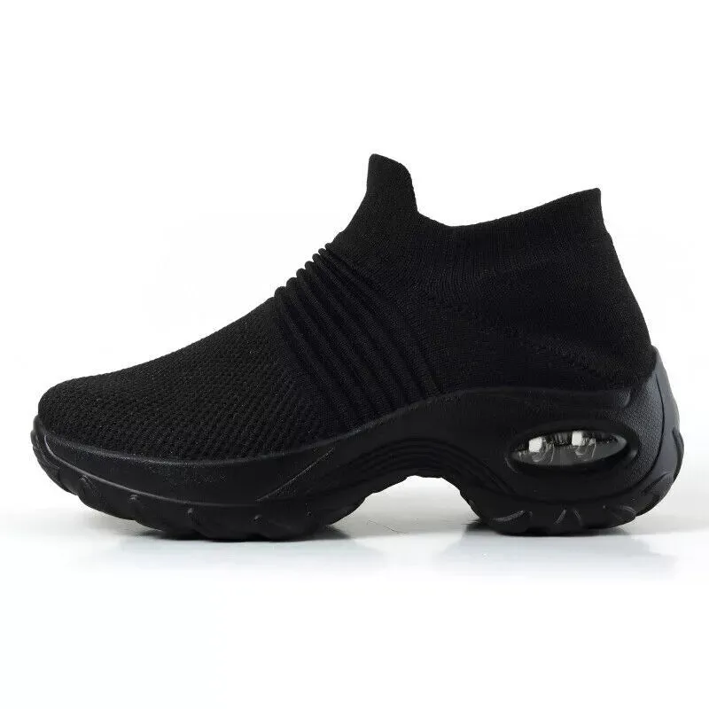 CushionStep™ Women's Slip-On Orthopedic Shoes | Air Cushion Comfort, Breathable Mesh & Non-Slip Sole for Everyday Wear and Active Lifestyle