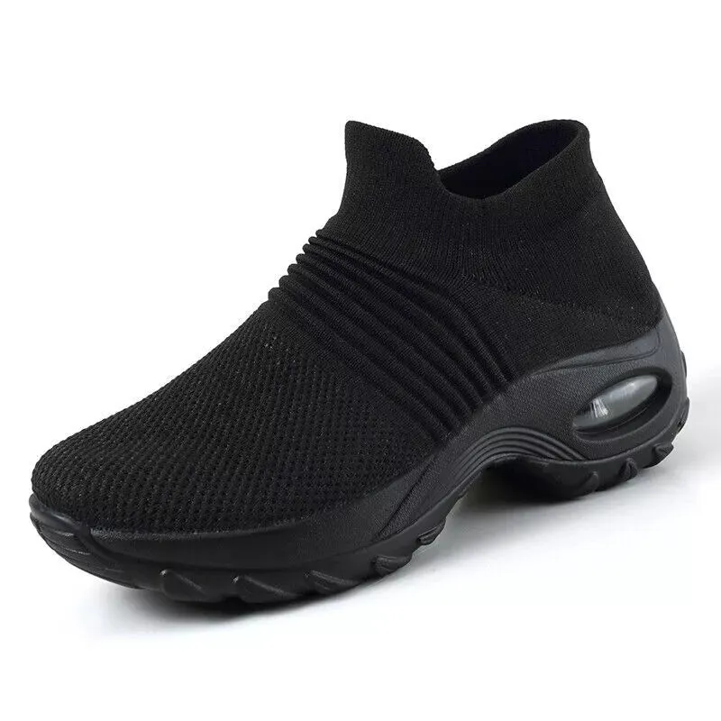 CushionStep™ Women's Slip-On Orthopedic Shoes | Air Cushion Comfort, Breathable Mesh & Non-Slip Sole for Everyday Wear and Active Lifestyle
