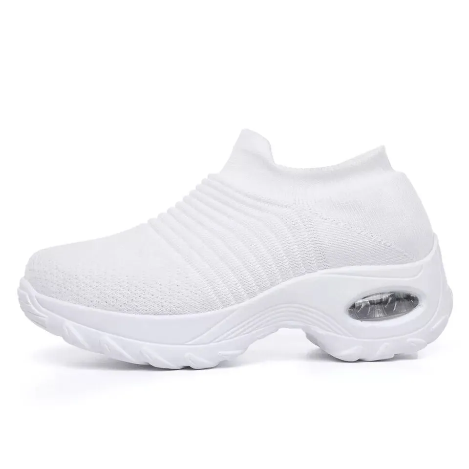 CushionStep™ Women's Slip-On Orthopedic Shoes | Air Cushion Comfort, Breathable Mesh & Non-Slip Sole for Everyday Wear and Active Lifestyle