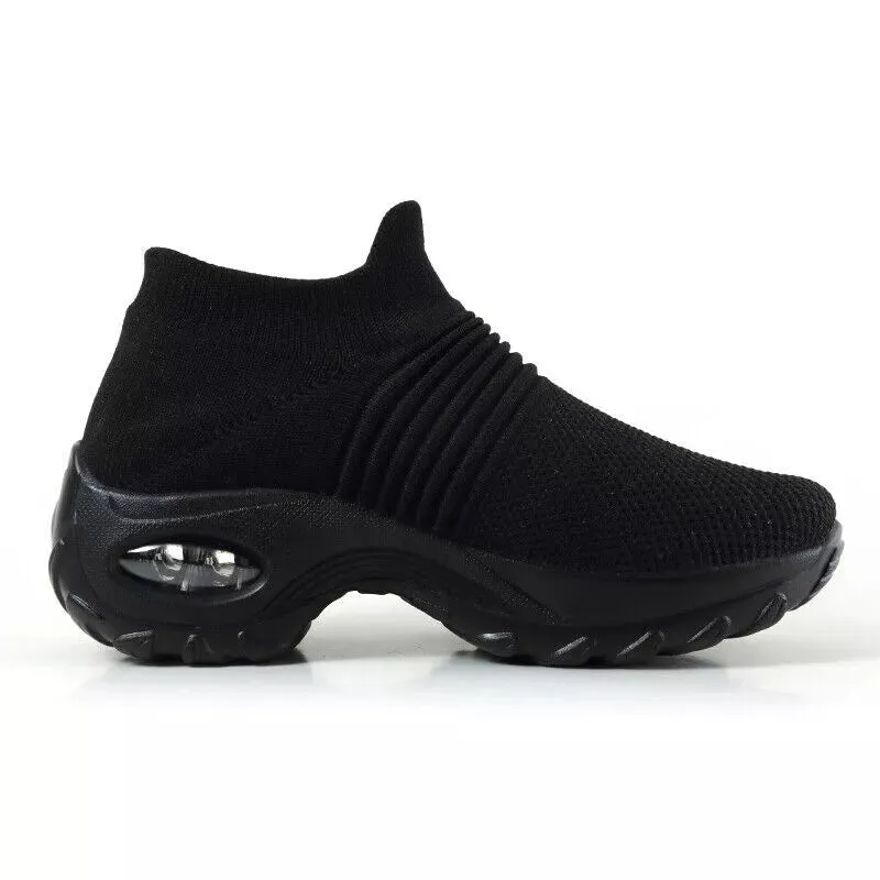 CushionStep™ Women's Slip-On Orthopedic Shoes | Air Cushion Comfort, Breathable Mesh & Non-Slip Sole for Everyday Wear and Active Lifestyle