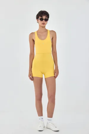 Dé Open Back Short Jumpsuit
