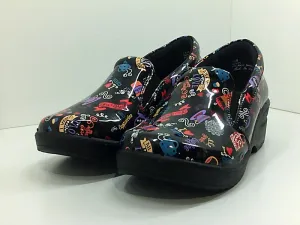 Easy Works Womens Toe None Flats Color MultiColor Size 7.5 Pair of Shoes