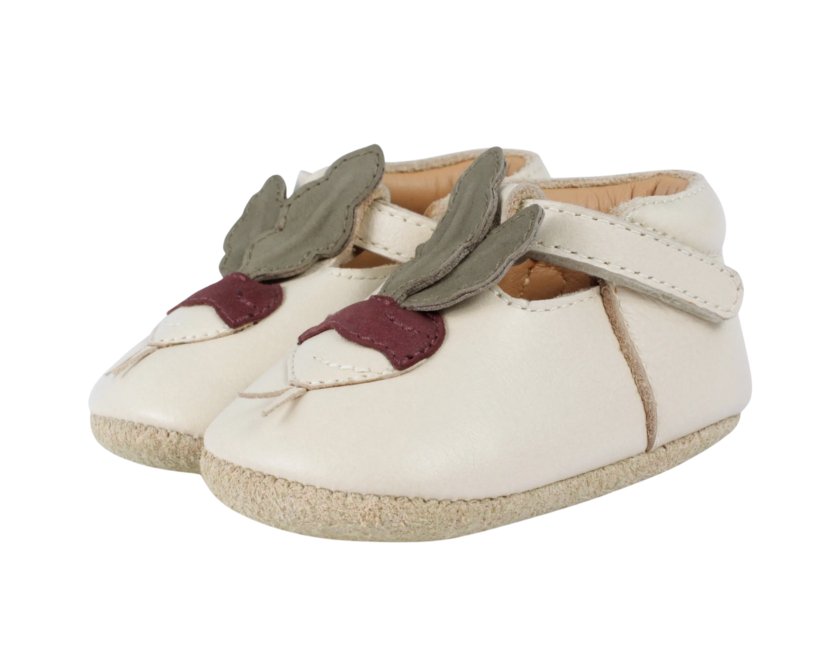 Figili | Radish | Cream Leather