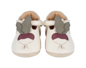 Figili | Radish | Cream Leather