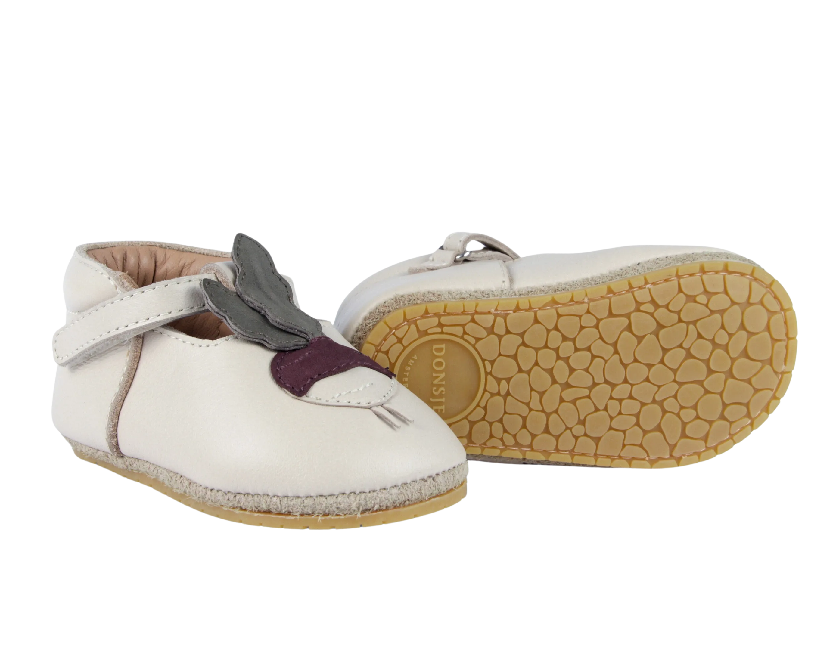 Figili | Radish | Cream Leather