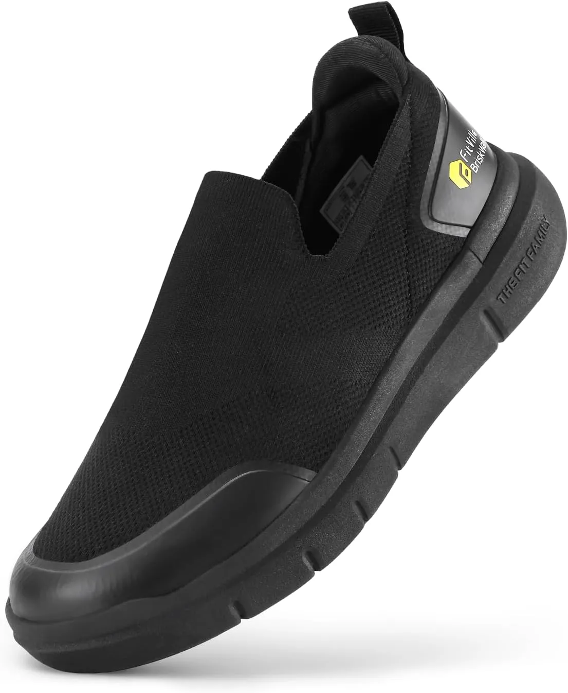 FitVille Plantar Fasciitis Shoes for Men Extra Wide Orthopedic Shoes for Foot Pain Relief - BriskWalk