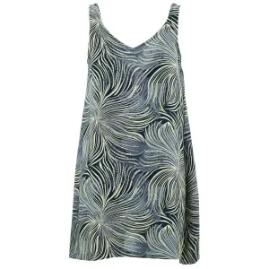 Floaty Asymmetrical Summer Dress  - Efflorescent Zebra