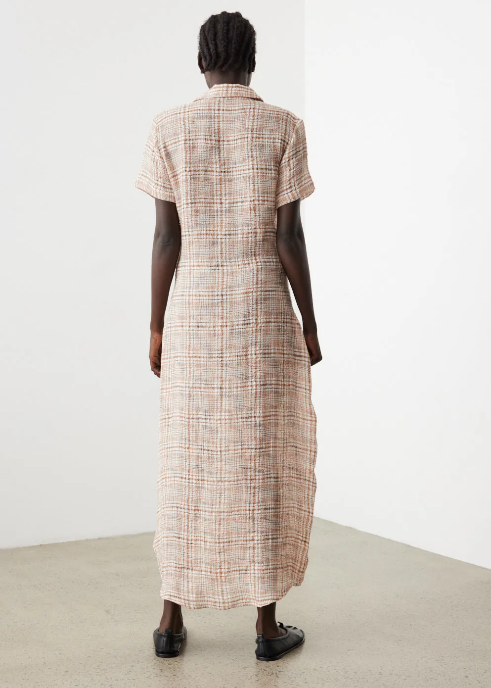 Gauze Shirt Dress