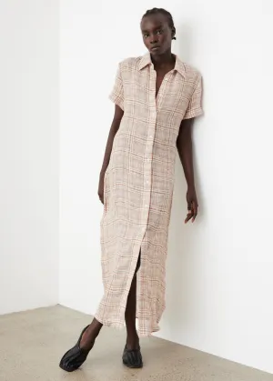 Gauze Shirt Dress