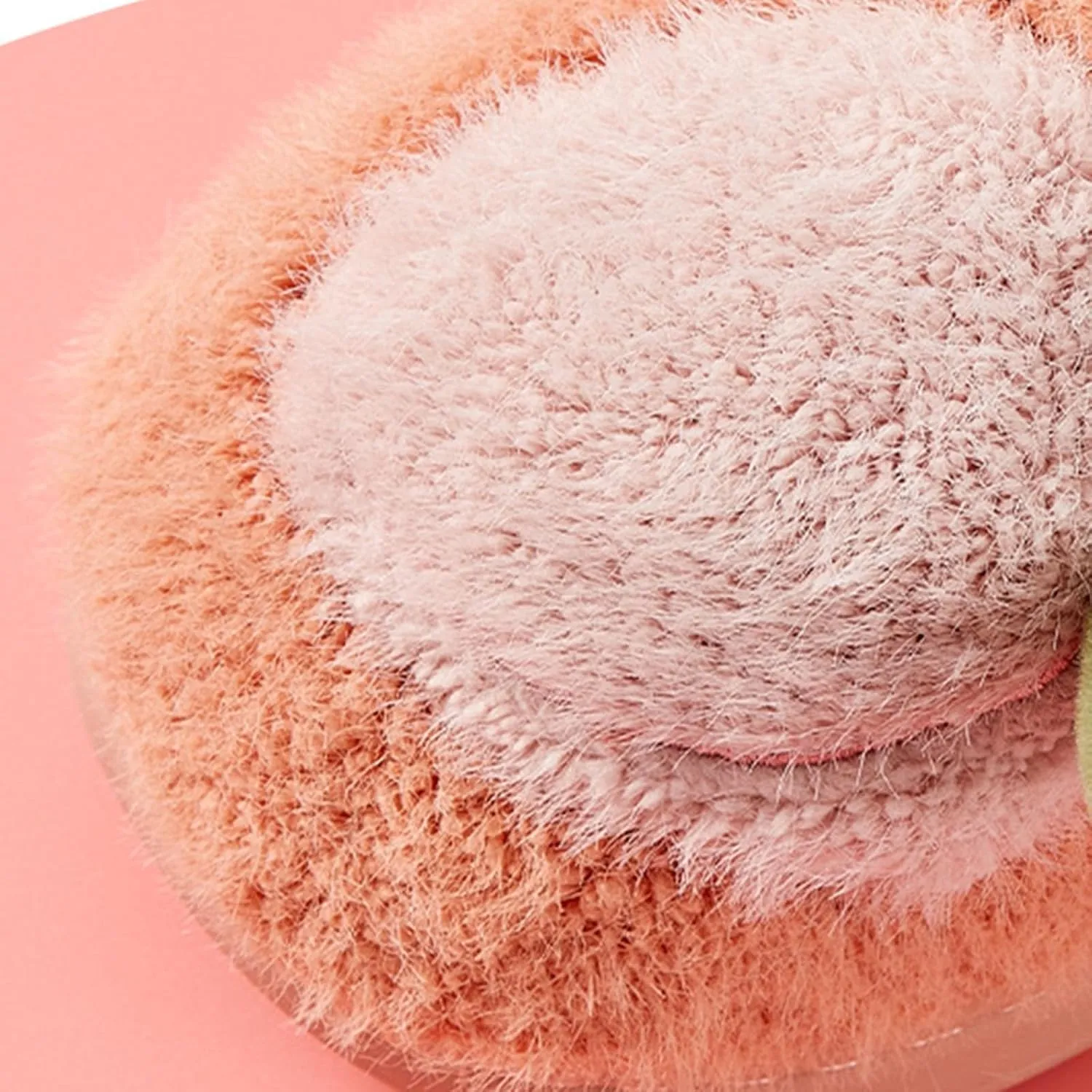 Girls Cute C??rtoon Fuzzy Slippers with Memory Foam Kids Plush Warm Winter House Shoes Toddler Crochet Unisex ??lats