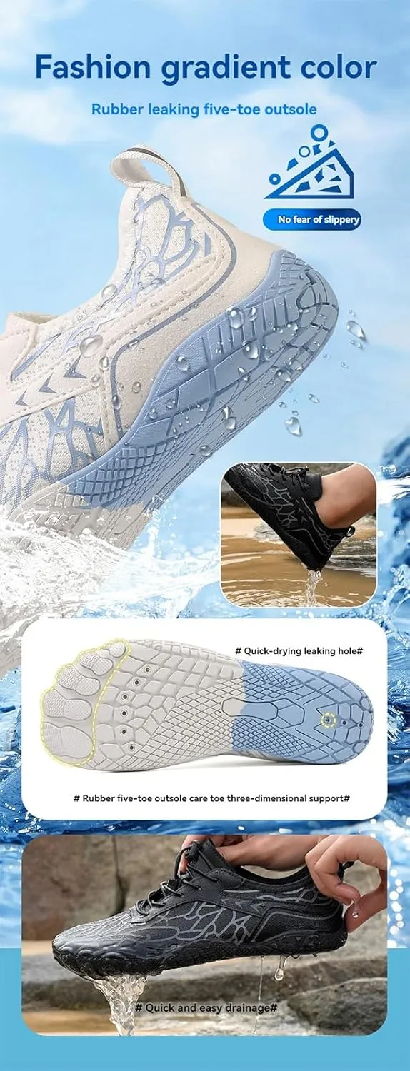 Grounded Footwear Barefoot Shoes Women&Men Neuropathy Hiking Footwear Barefoot Womens Shoes Non-Slip Outdoor Unisex Water Pro Beach Shoe Wide Toe Box Sneakers, Diabetic Shoe, Waterproof, Quick-Dry