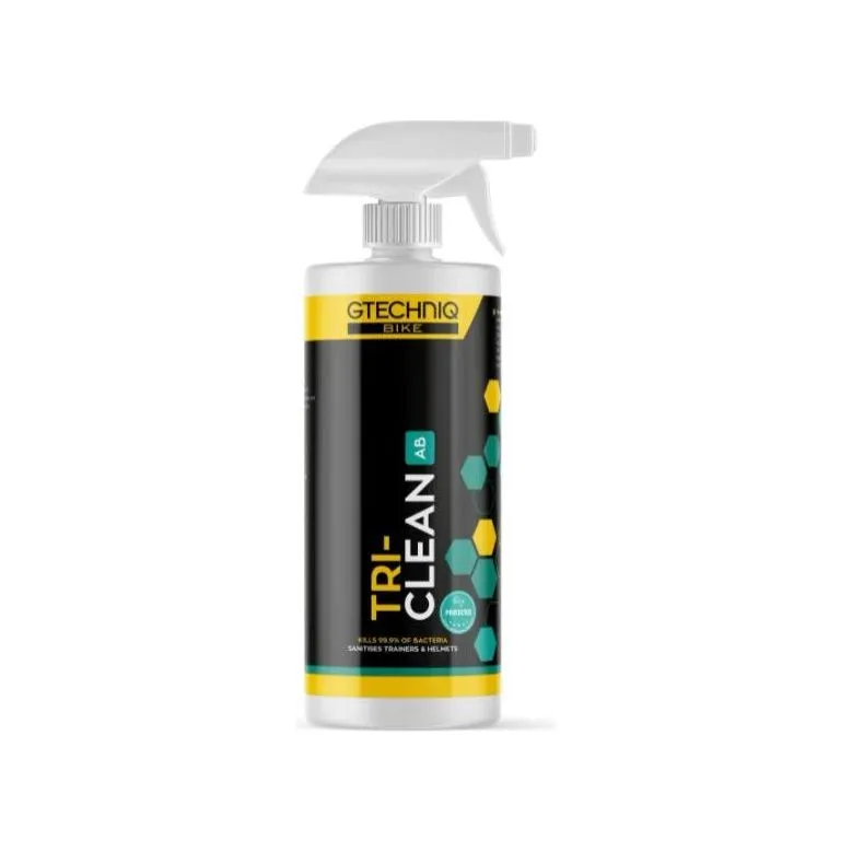 GTECHNIQ Bike Tri-Clean Sanitises Trainers & Helmets