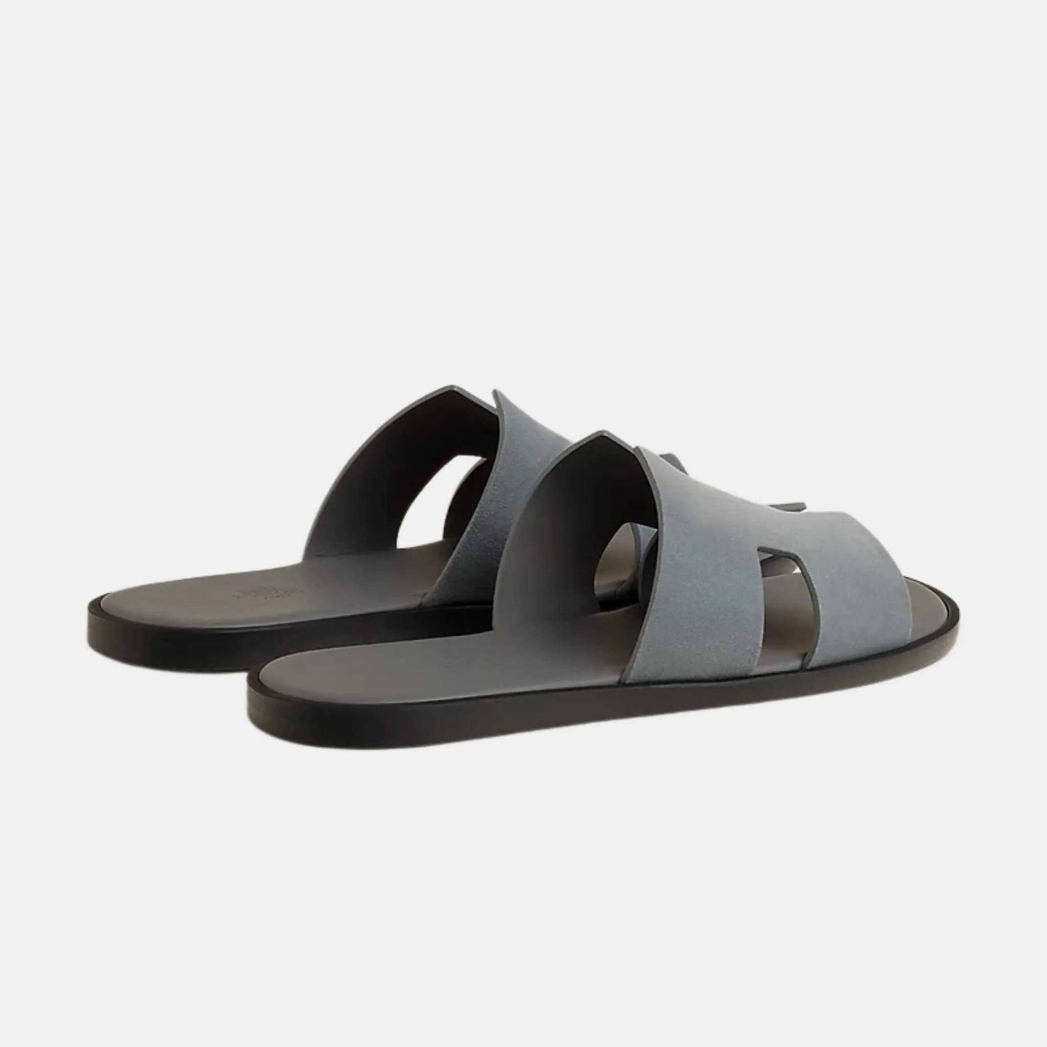 Hermes Izmir Sandals Storm Gray