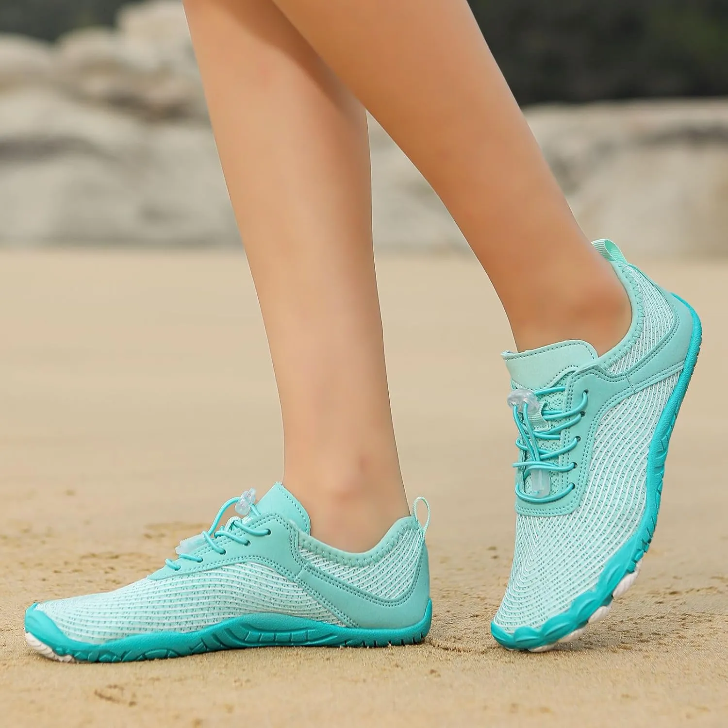 Hike Barefoot Shoes Women Mens Water Shoes Hiking Healthy Barefoot Shoe Women Men Wide Toe Box Non-Slip Barefoot Shoe Outdoor Waterproof Sneakers