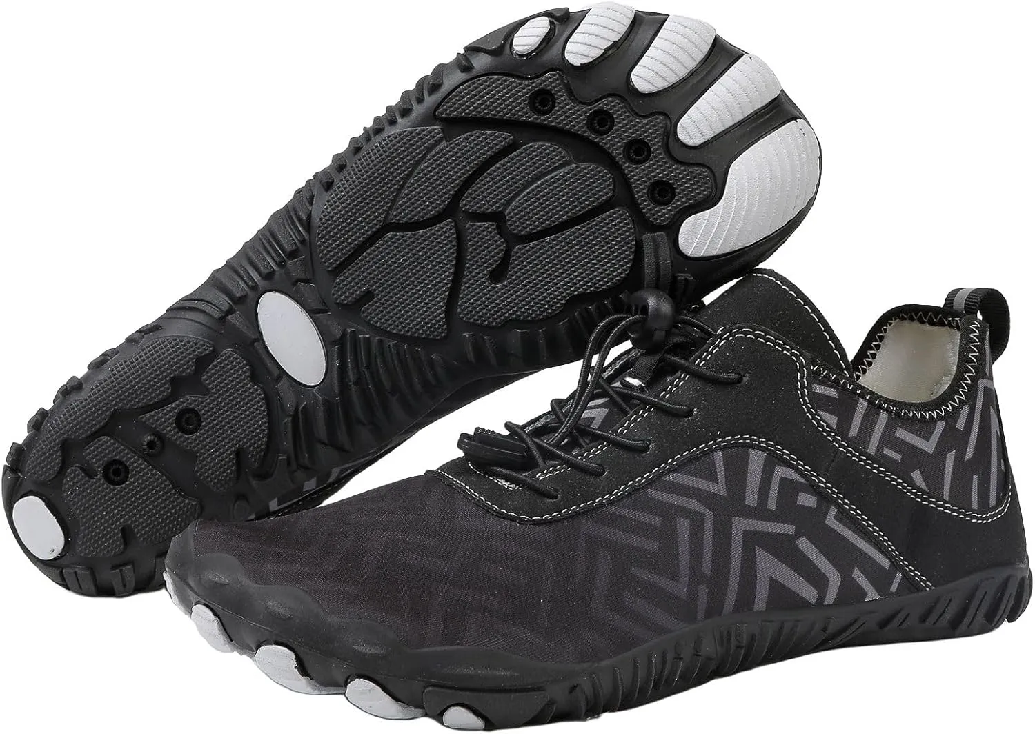 Hiking Footwear Barefoot Mens Womens Hike Barefoot Grounded Shoes Pro Barefoot Shoes with Wide Toe Box Healthy and Non-Slip Breathable Barefoot Shoes Outdoor Barefoot Sneakers Trail Hiking Shoe