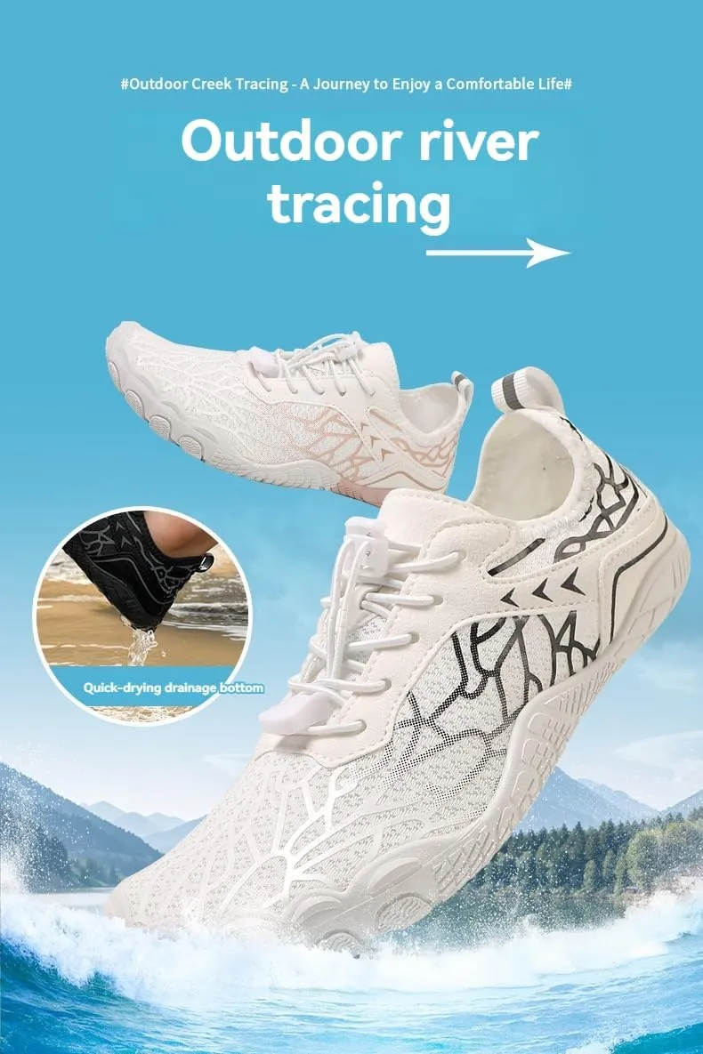 Hiking Footwear Barefoot Womens Shoes Non-Slip Outdoor Unisex Grounded Footwear Barefoot Shoes for Neuropathy Women&Men Water Pro Barefoot Wide Toe Box Sneakers Athletic Quick-Dry Beach Swim Yoga