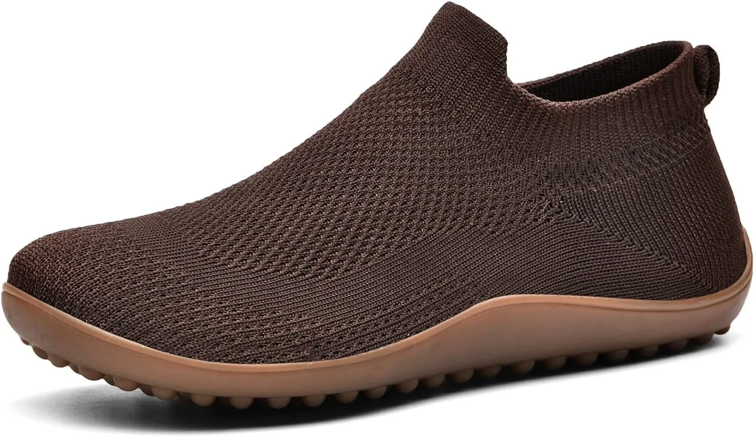 KBZone Womens Slip on Minimalist Barefoot Sock Shoes for Women Comfortable Foot Shape Walking Shoes