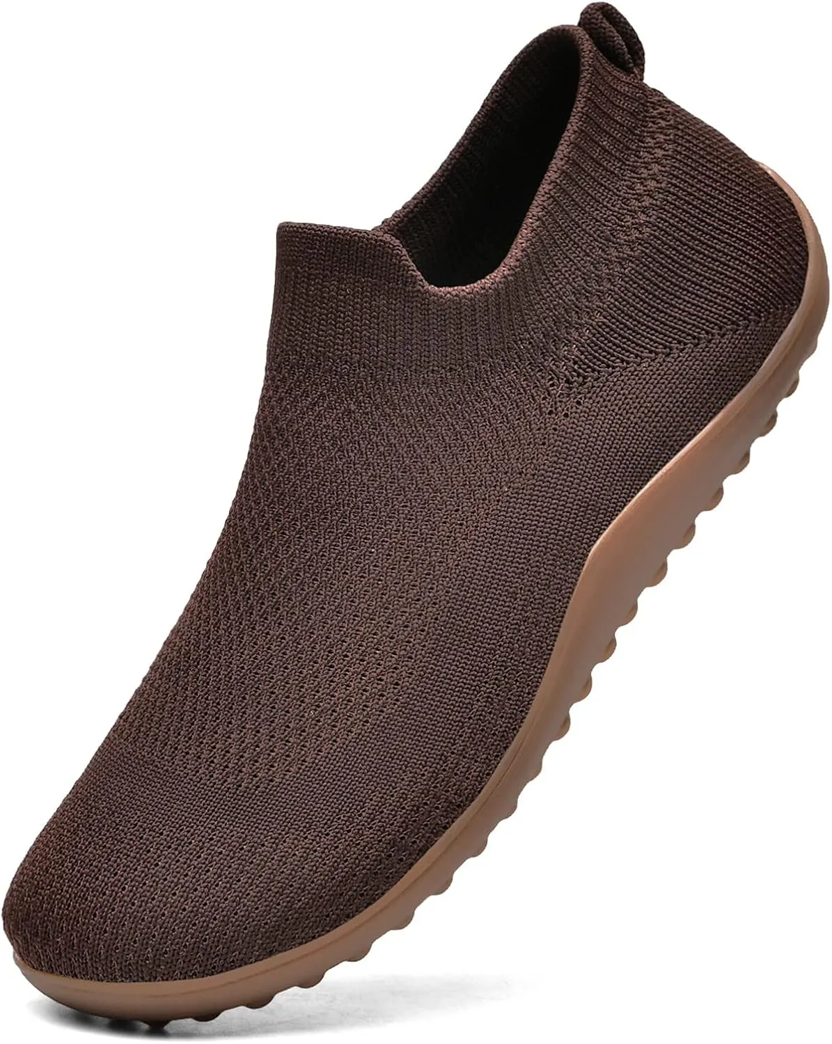 KBZone Womens Slip on Minimalist Barefoot Sock Shoes for Women Comfortable Foot Shape Walking Shoes