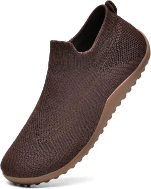 KBZone Womens Slip on Minimalist Barefoot Sock Shoes for Women Comfortable Foot Shape Walking Shoes