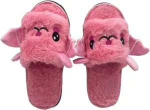 Kid Boys Girls Slippers Cute Bat Plush Slippers Halloween Party Indoor and Outdoor Slippers Toddlers 2
