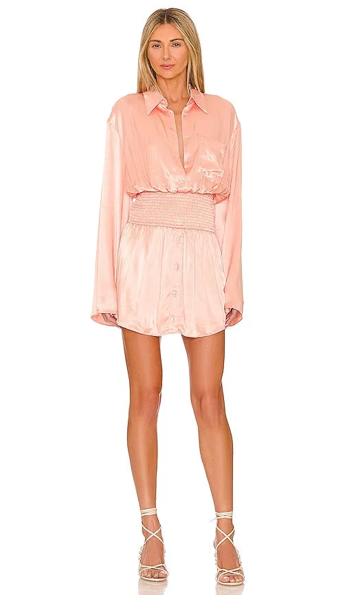 L'Academie Jacquie Dress in Coral