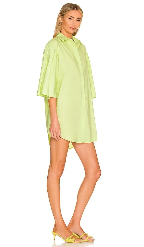 L'Academie Willacy Mini Dress in Green