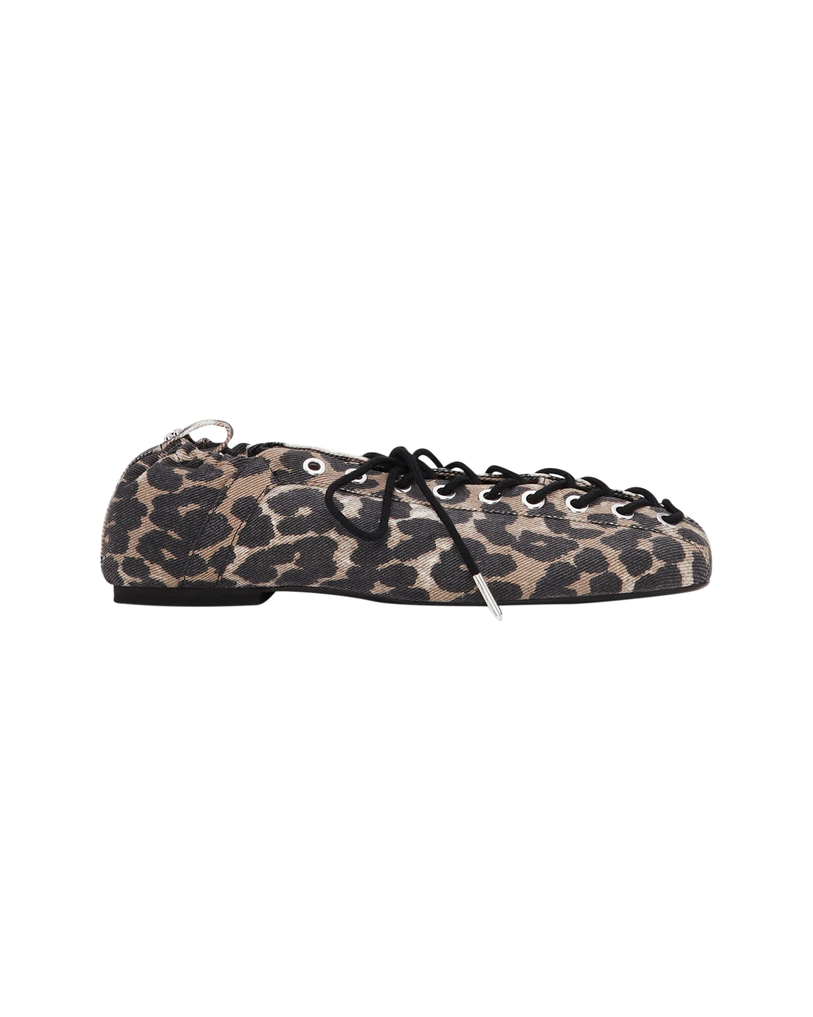 Lace-Up Ballet Flats