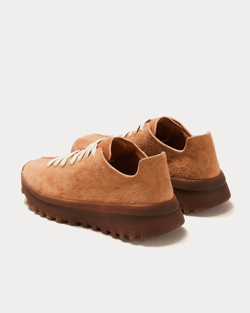 Latex Walker Tan Low Top Sneakers