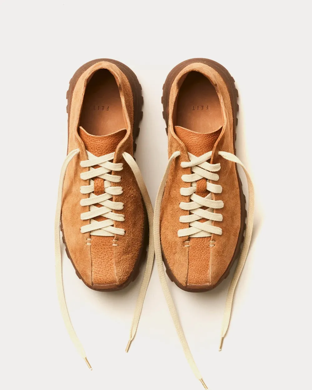 Latex Walker Tan Low Top Sneakers
